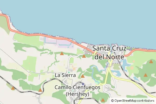 Karte Santa Cruz del Norte