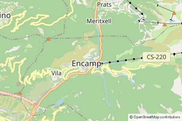 Karte Encamp