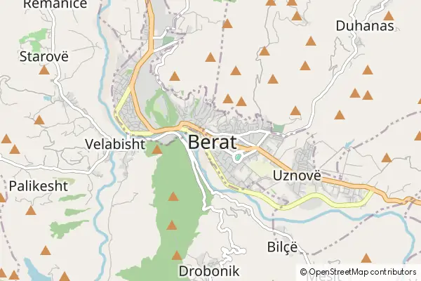 Karte Berat