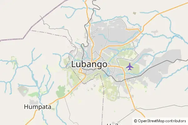 Karte Lubango