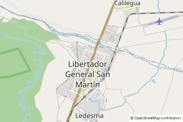 Karte Libertador General San Martín