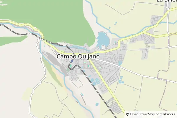 Karte Campo Quijano