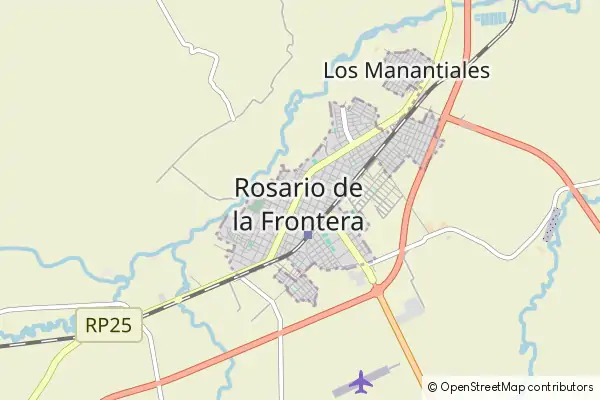 Karte Rosario de la Frontera