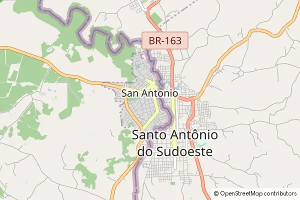Karte San Antonio