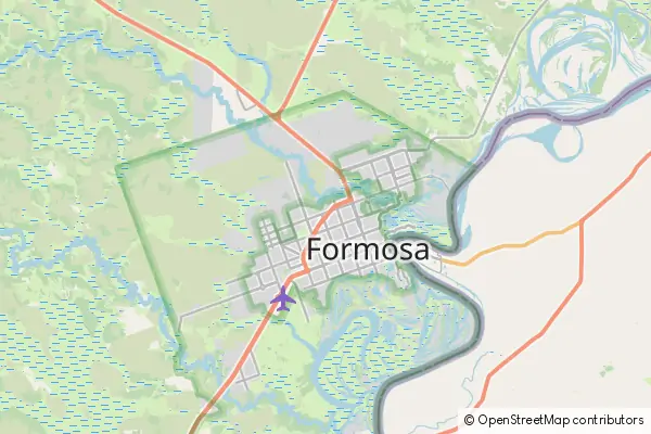 Karte Formosa