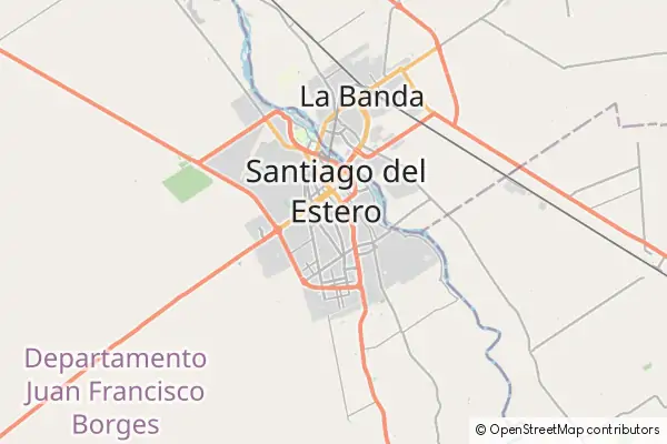 Karte Santiago del Estero