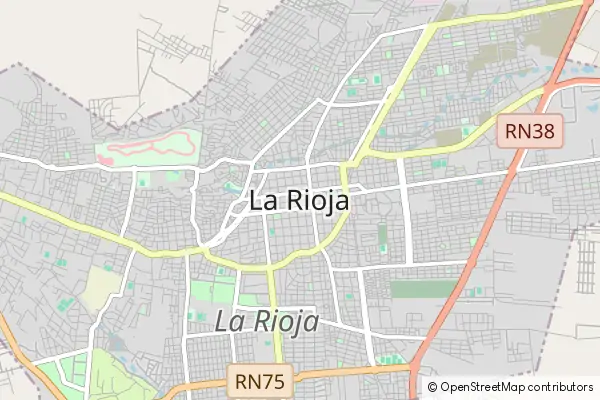 Karte Talampaya Nationalpark