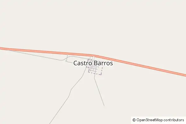 Karte Castro Barros