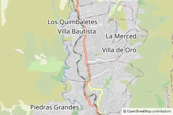 Karte Villa Giardino