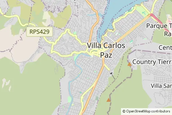 Karte Villa Carlos Paz