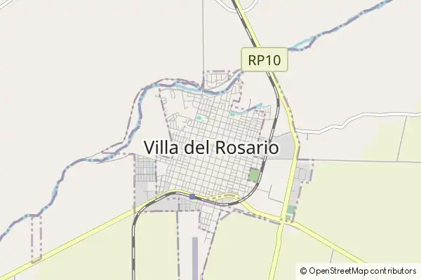 Karte Villa del Rosario