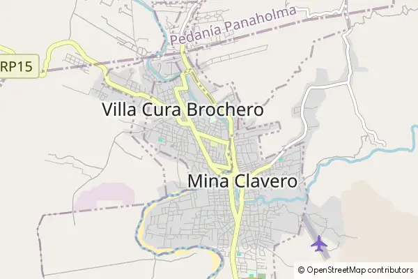 Karte Villa Cura Brochero