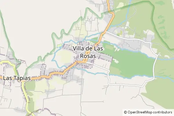 Karte Villa Las Rosas