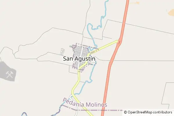 Karte San Agustín