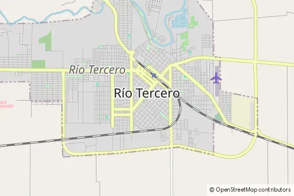 Karte Río Tercero