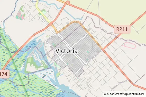 Karte Victoria