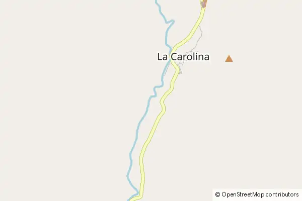 Karte La Carolina