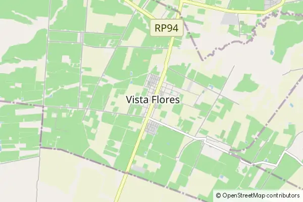 Karte Vista Flores