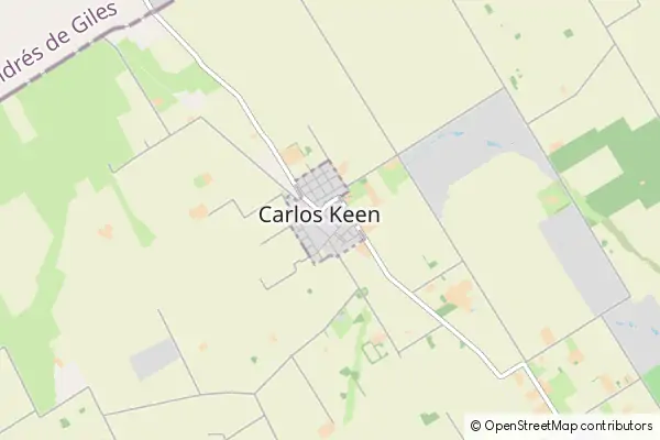 Karte Carlos Keen