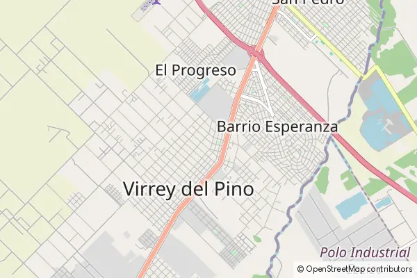 Karte Virrey del Pino