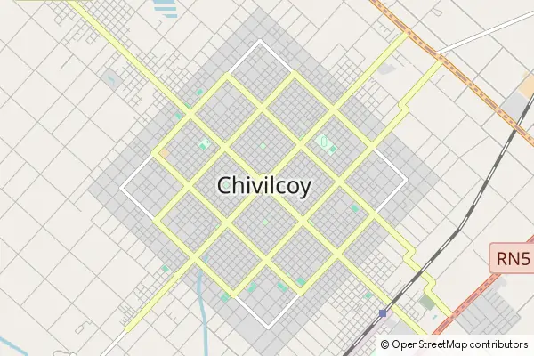 Karte Chivilcoy