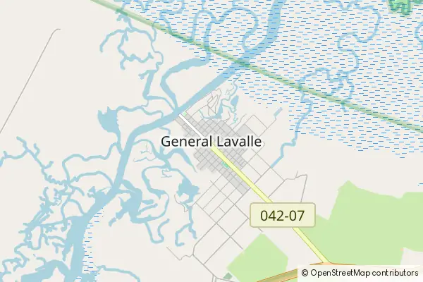 Karte General Lavalle