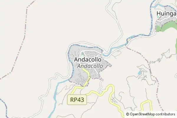 Karte Andacollo