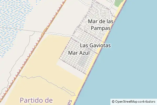 Karte Mar Azul
