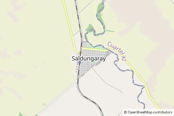 Karte Saldungaray