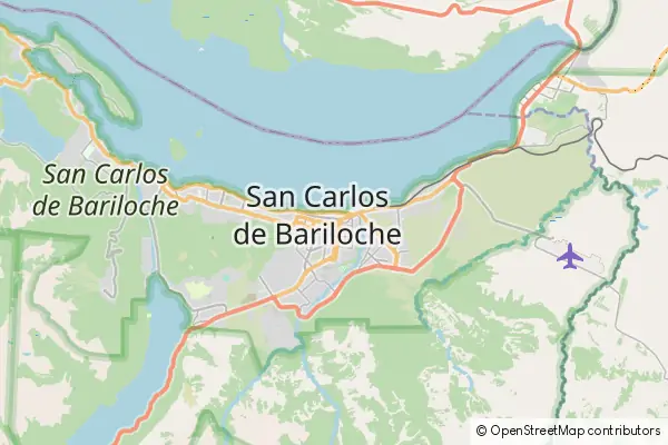 Karte San Carlos de Bariloche