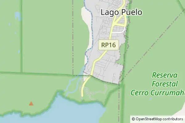 Karte Lago Puelo