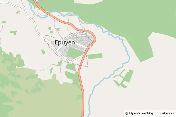 Karte Epuyén