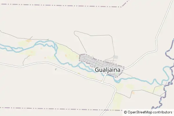 Karte Gualjaina