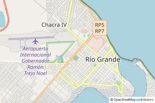 Karte Río Grande