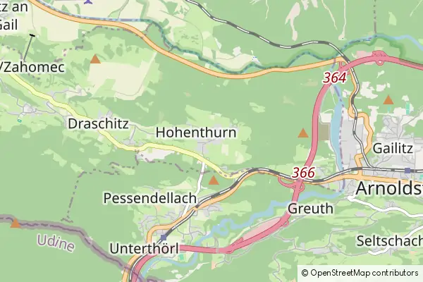 Karte Hohenthurn