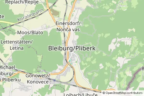 Karte Bleiburg