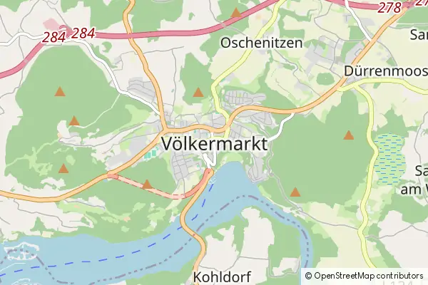 Karte Voelkermarkt