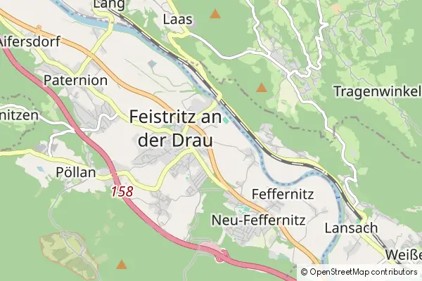 Karte Feistritz an der Drau