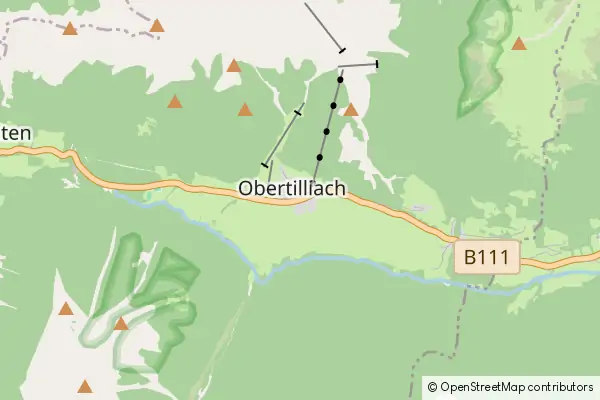 Karte Obertilliach