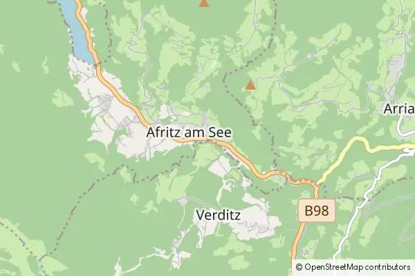 Karte Afritz