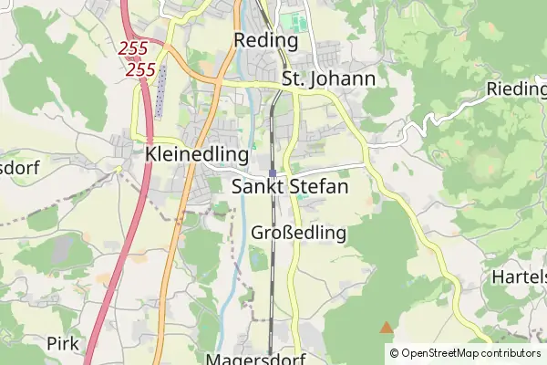 Karte Sankt Stefan im Lavanttal