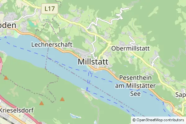 Karte Millstatt