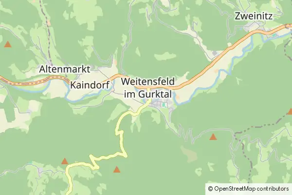 Karte Weitensfeld im Gurktal