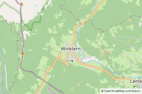 Karte Winklern