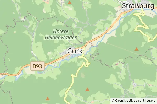 Karte Gurk