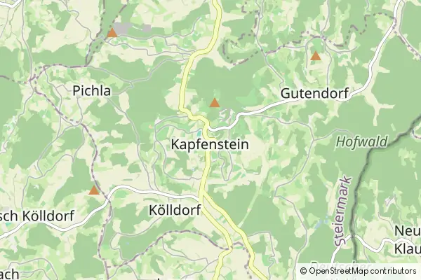 Karte Kapfenstein