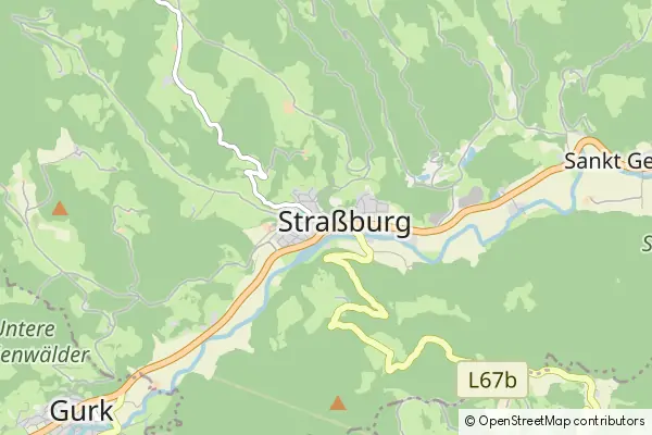 Karte Strassburg