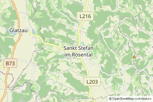 Karte Sankt Stefan im Rosental