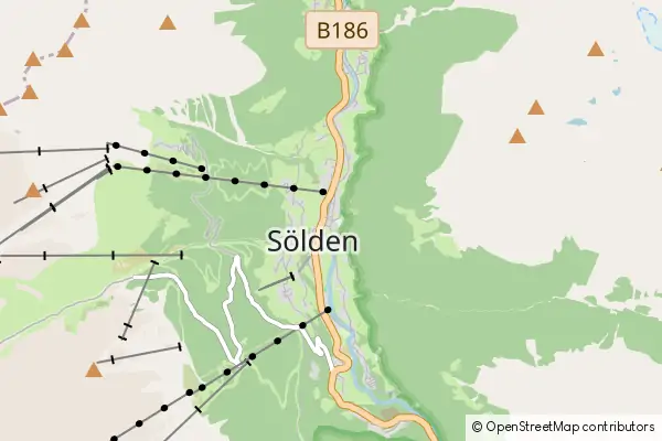 Karte Sölden