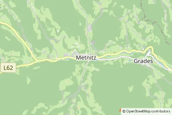 Karte Metnitz